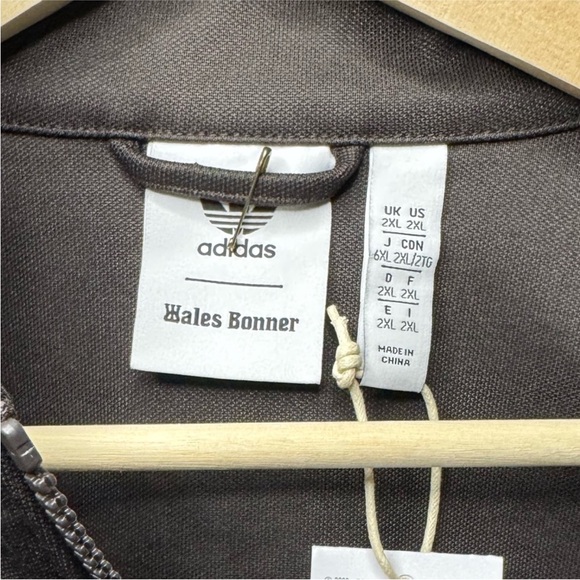 🔥 NWT Wales Bonner x Adidas Harrington Jacket | Night Brown | Designer Collab! | - Picture 7 of 14